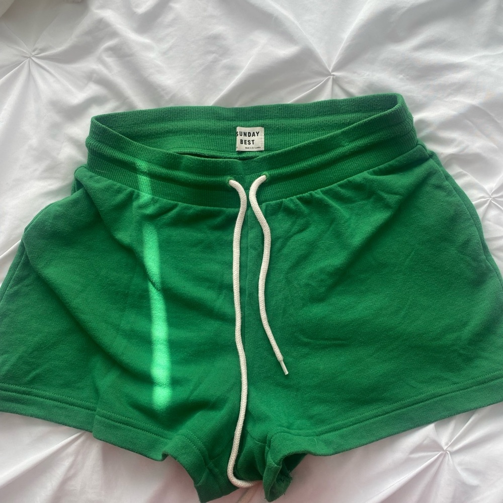 Sunday Best Green Women's Shorts